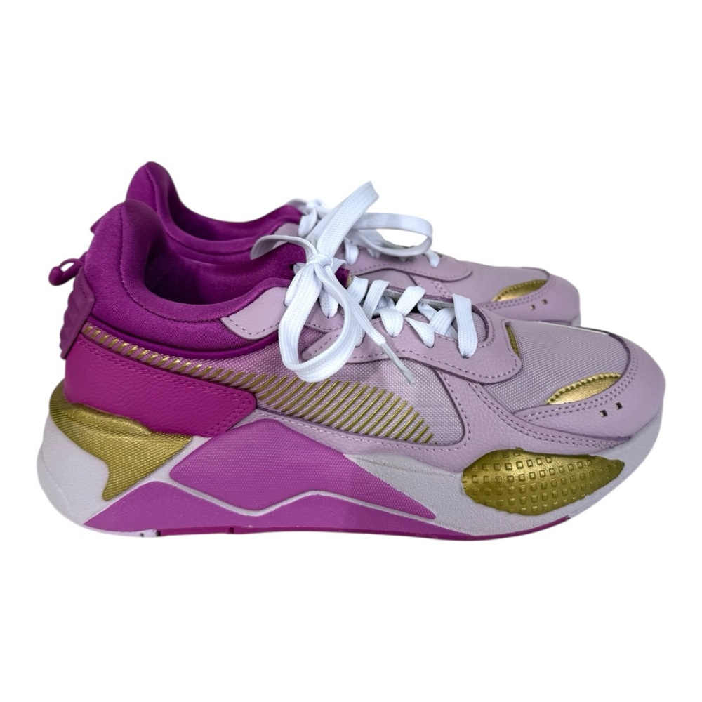 PUMA Womens Rs-X I Am Brave Lace Up Sneakers Shoes Casual - Purple 9